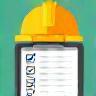 Contrôle de sécurité sur un site de construction